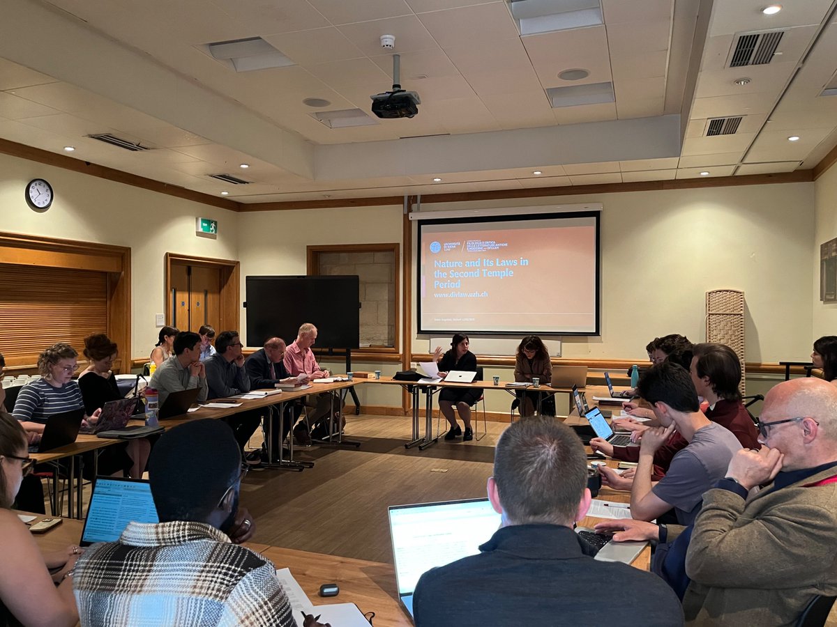 Centre for the Study of the Bible (@ocsb_oxford) on Twitter photo In our Hebrew Bible / Old Testament seminar this afternoon, Dr. Anna Angelini (Siena) gave a fascinating presentation on physis and nomos in the Second Temple period. Thank you, Dr. Angelini, for sharing your work with us! <a href="/OU_TheoReligion/">Oxford Faculty of Theology & Religion</a> <a href="/unisiena/">Università di Siena</a> In our Hebrew Bible / Old Testament seminar this afternoon, Dr. Anna Angelini (Siena) gave a fascinating presentation on physis and nomos in the Second Temple period. Thank you, Dr. Angelini, for sharing your work with us! <a href="/OU_TheoReligion/">Oxford Faculty of Theology & Religion</a> <a href="/unisiena/">Università di Siena</a>
