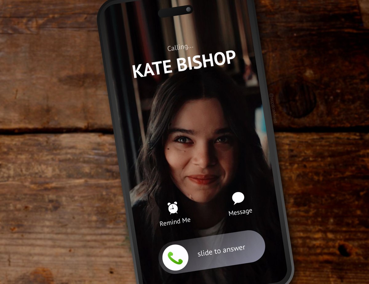 Yelena in Thunderbolts*: "Daddy I’m so alone. I don’t have anything anymore. All I do is sit and look at my phone and think of all the terrible things that I've done."

Meanwhile, Yelena's phone...