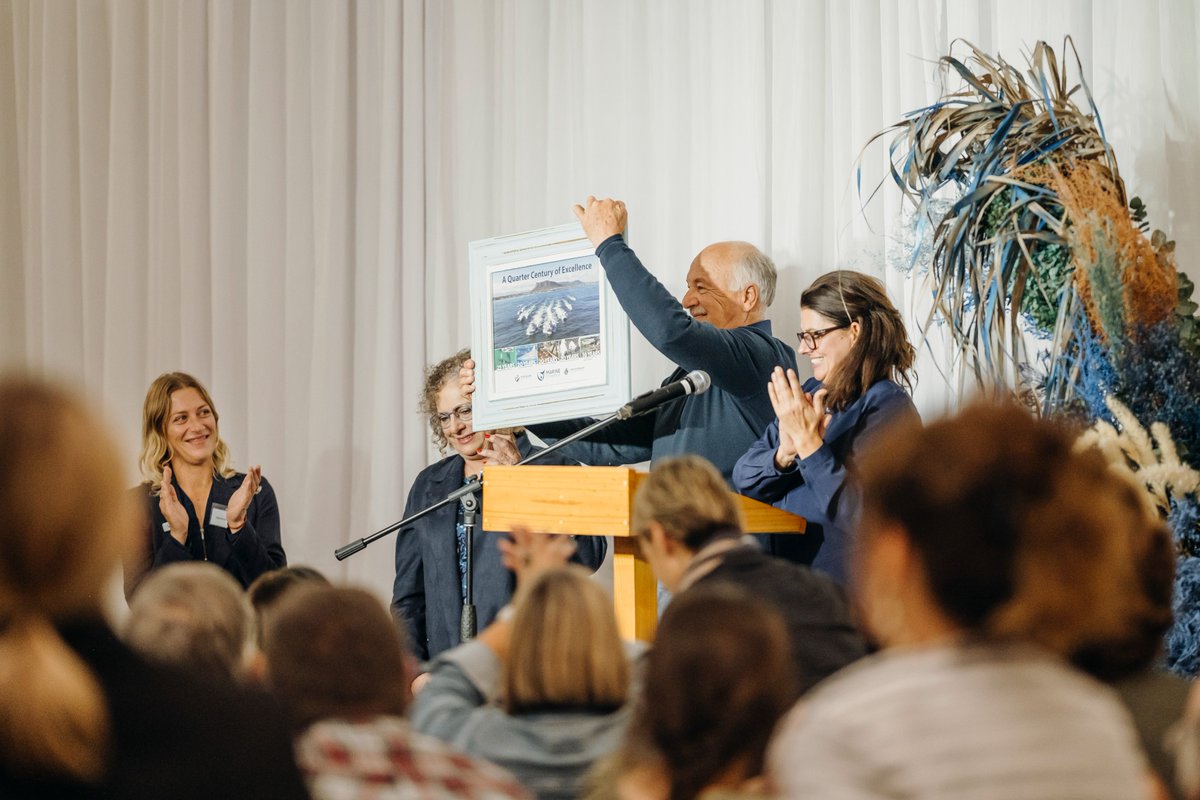 A Quarter Century of Excellence 

On 10 May, under stormy skies in Gansbaai, we celebrated 25 years of Marine Dynamics and 20+ years of science-driven marine conservation. From humble beginnings to a global legacy in eco-tourism and research, this emotional milestone honoured