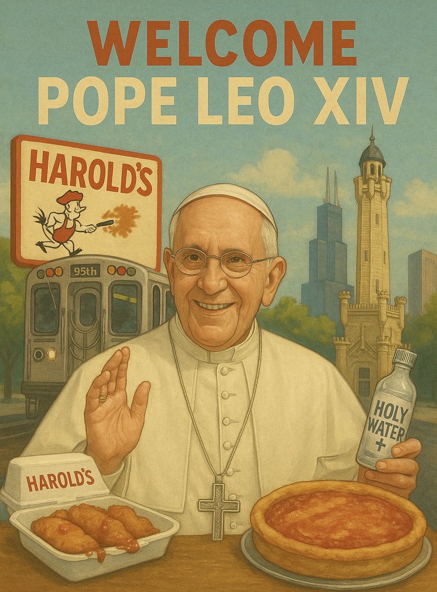 The new Pope is in town.  So the question is how does Chicago celebrate? How do you think we should welcome Pope Leo XIV to the Windy City?

#PopeInTheChi #NewPope #PopeLeoXIV #SouthSideToTheVatican
