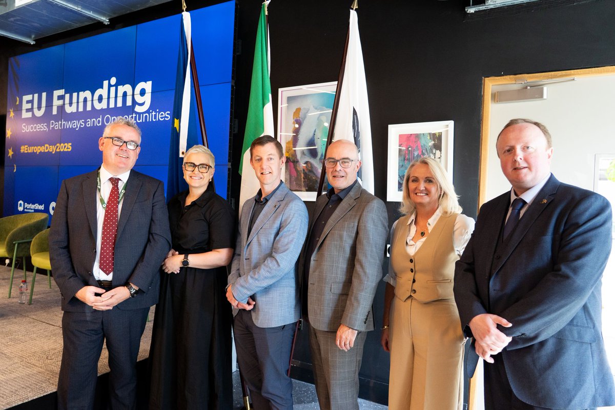 On Friday we celebrated #EuropeDay2025 with an event exploring how EU funding can power regional growth &amp; innovation. The key takeaway: There’s never been a better time to engage with EU funding - the support ecosystem is stronger &amp; more accessible than ever. Thanks for joining.