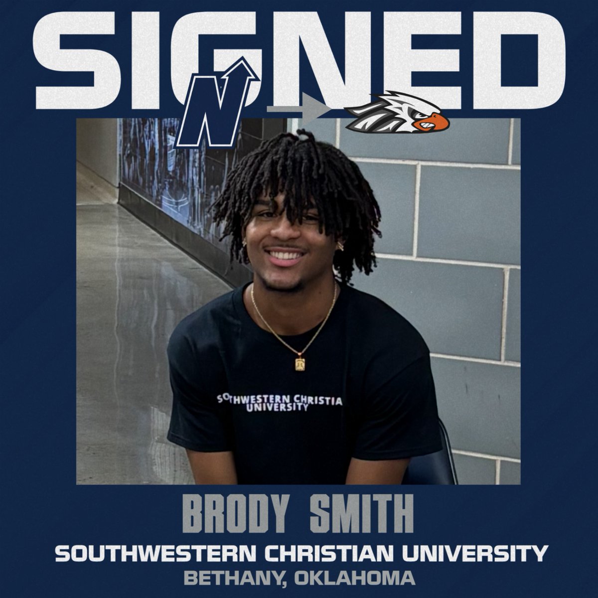 Edmond North Athletics (@north_edmond) on Twitter photo Congrats to @smithbrody13 on signing to play basketball at Southwestern Christian University! #HuskyNation <a href="/ENHSHuskyBall/">Edmond North Men's Basketball</a> Congrats to @smithbrody13 on signing to play basketball at Southwestern Christian University! #HuskyNation <a href="/ENHSHuskyBall/">Edmond North Men's Basketball</a>