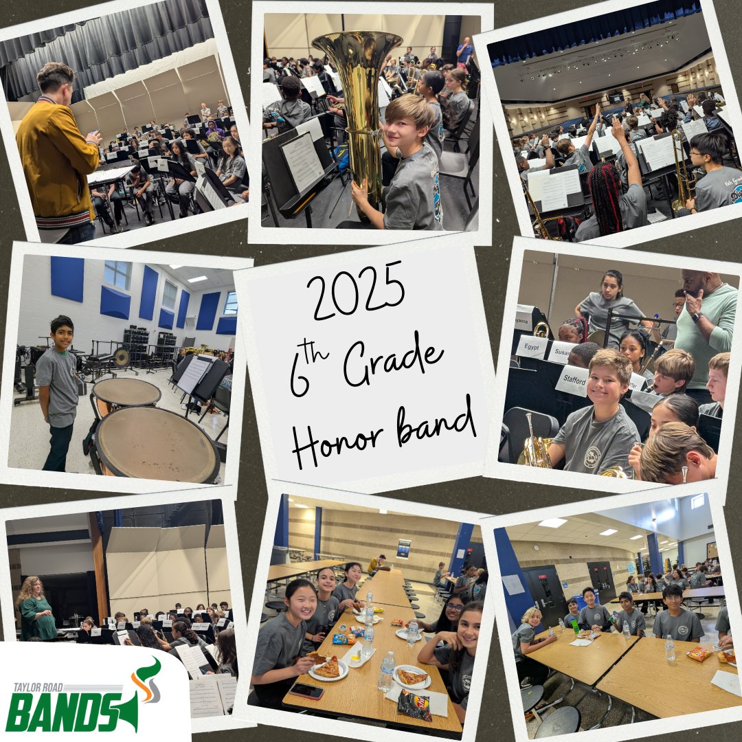Taylor Road Bands (@taylorroadbands) on Twitter photo Congratulations to the Taylor Road MS 6th graders who were nominated and chosen for 6th Grade Honor Band! Only 5 hours to get ready for a full concert, and they did great! <a href="/koperniak/">Matt Koperniak</a> <a href="/FCSSuptLooney/">Dr. Mike Looney (Official Acct)</a> <a href="/FultonCoSchools/">FultonCountySchools</a> <a href="/Proud_Tigers/">Tiger Pride</a> <a href="/TaylorRoadWay/">Kelly Parker</a> <a href="/HoochHappenings/">Chattahoochee HS</a> #fcsmusic Congratulations to the Taylor Road MS 6th graders who were nominated and chosen for 6th Grade Honor Band! Only 5 hours to get ready for a full concert, and they did great! <a href="/koperniak/">Matt Koperniak</a> <a href="/FCSSuptLooney/">Dr. Mike Looney (Official Acct)</a> <a href="/FultonCoSchools/">FultonCountySchools</a> <a href="/Proud_Tigers/">Tiger Pride</a> <a href="/TaylorRoadWay/">Kelly Parker</a> <a href="/HoochHappenings/">Chattahoochee HS</a> #fcsmusic