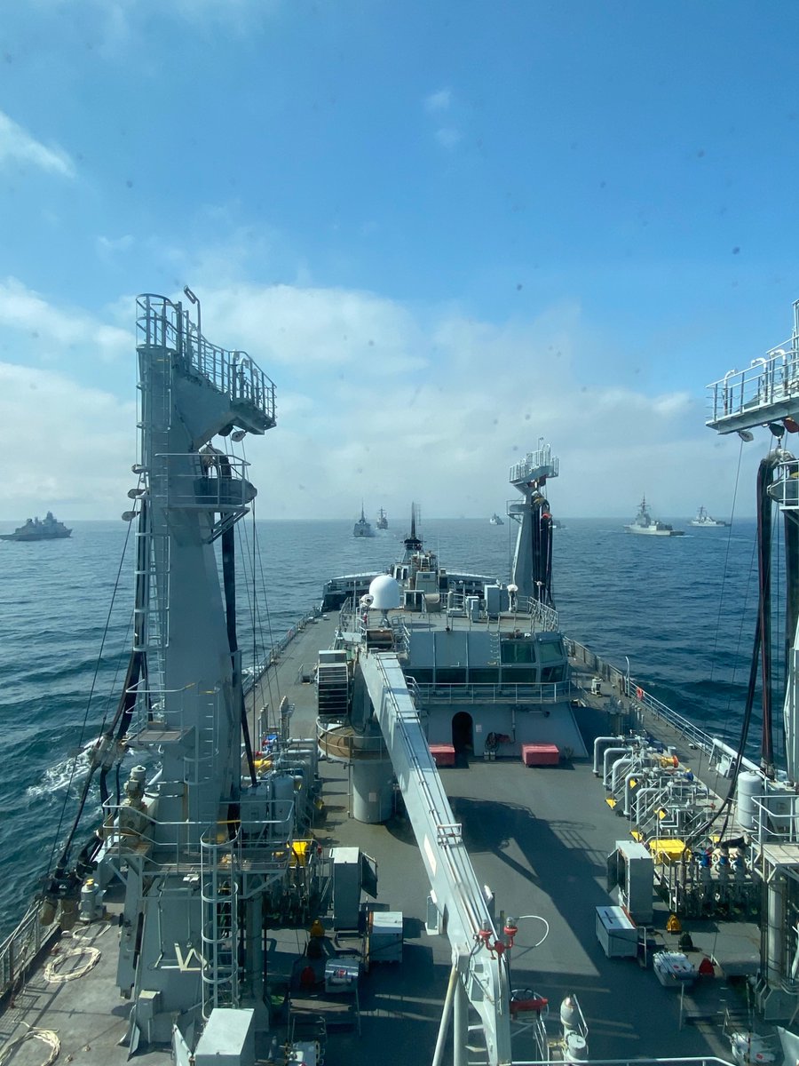 RFATidesurge's tweet image. PHOTEX Serial Complete. Storyboard to follow IDC. In the meantime enjoy 😊 @RFAHeadquarters @RoyalNavy @NavyLookout #FormidableShield25 #stationkeeping #mostimpressive