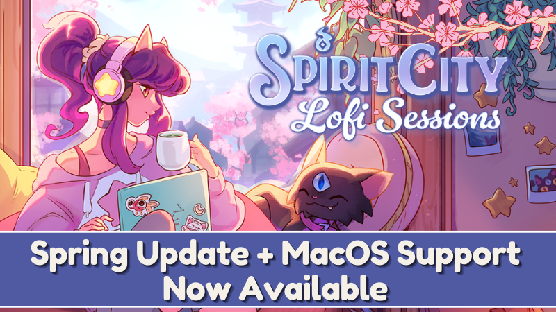 Our Spring Update is now live! 🌸
This also means that MacOS is now officially supported!
You can find the full patch notes and details here: store.steampowered.com/news/app/21138…