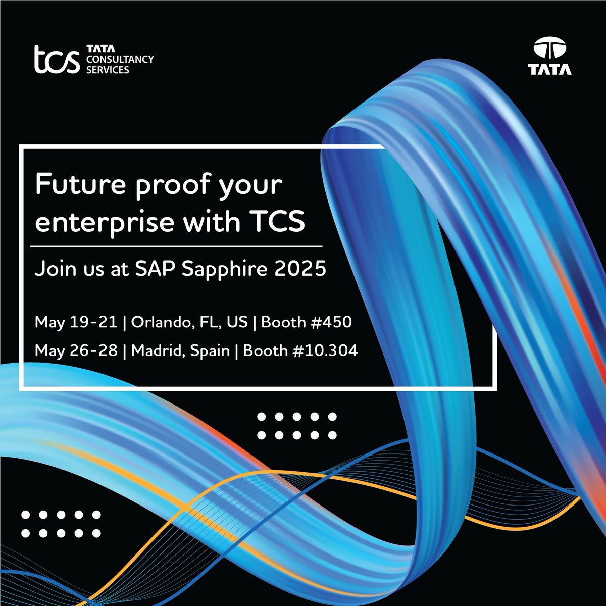 TCS AI & Advanced Tech (@tcsdigitaltech) on Twitter photo #SAPPHIRE season is here, and we’re set to transform at full throttle. 🚀
Join <a href="/TCS/">Tata Consultancy Services</a> at #SAP Sapphire 2025 in Orlando and Madrid, to explore how we're helping enterprises fast-track their SAP-led transformations and unlock new value. Learn more: lnkd.in/gmgTNj5z #SAPPHIRE season is here, and we’re set to transform at full throttle. 🚀
Join <a href="/TCS/">Tata Consultancy Services</a> at #SAP Sapphire 2025 in Orlando and Madrid, to explore how we're helping enterprises fast-track their SAP-led transformations and unlock new value. Learn more: lnkd.in/gmgTNj5z
