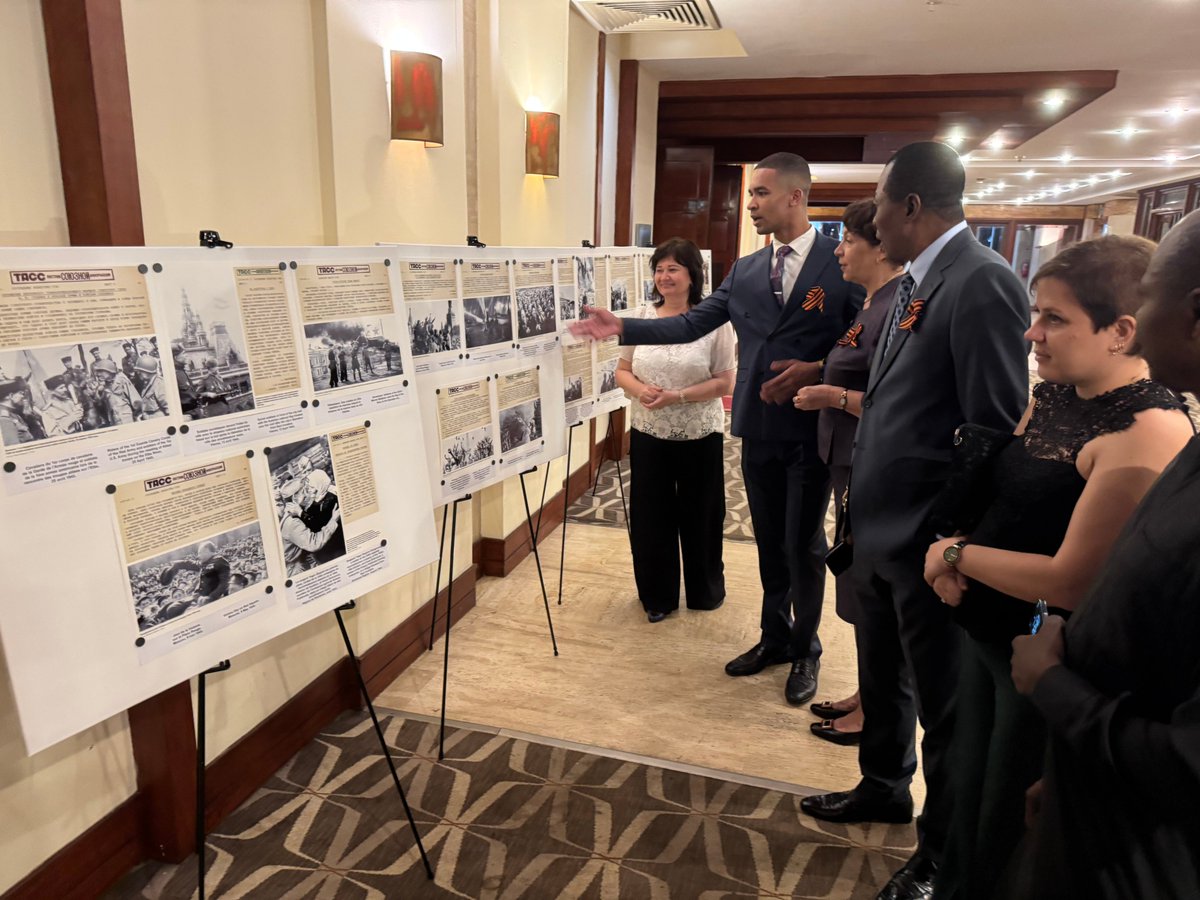 Réception en commémoration du 80ème anniversaire de la Victoire dans la Grande Guerre Patriotique

Reception to commemorate the 80th Anniversary of the Victory in the Great Patriotic War

#Victoire80 #Victory80