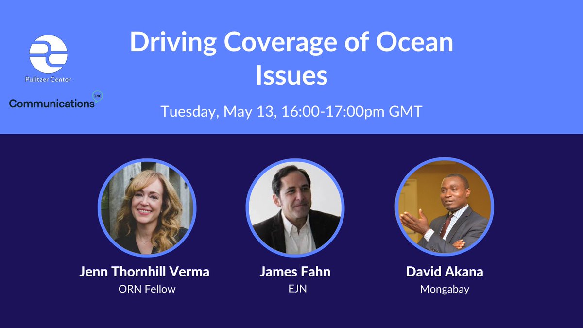 Happening tomorrow!

This webinar will explore how in-depth storytelling and investigative reporting can amplify marginalized voices, uncover environmental wrongdoing, and increase transparency and accountability. Register now 👇 bit.ly/4382inv