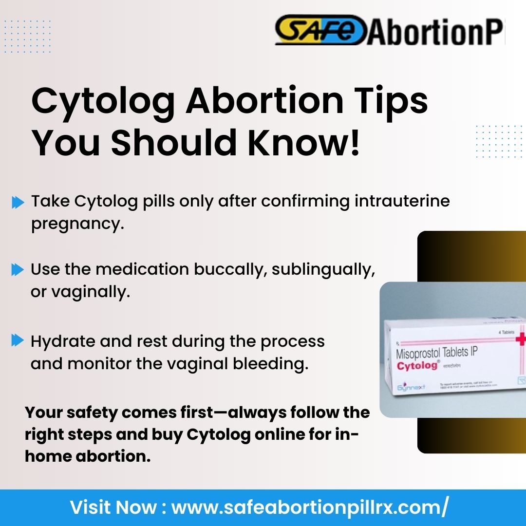 safeabortionpil's tweet photo. 💊 Use Cytolog safely for at-home abortion. Confirm pregnancy first, follow the right steps, and stay hydrated.
🌐 Learn more: https://t.co/lhPTk2GH6M
#Cytolog #SafeAbortion #AbortionPill #WomensHealth #MedicalAbortion #ReproductiveHealth #Misoprostol #AtHomeAbortion #SafeChoices https://t.co/mGTMP6au7d