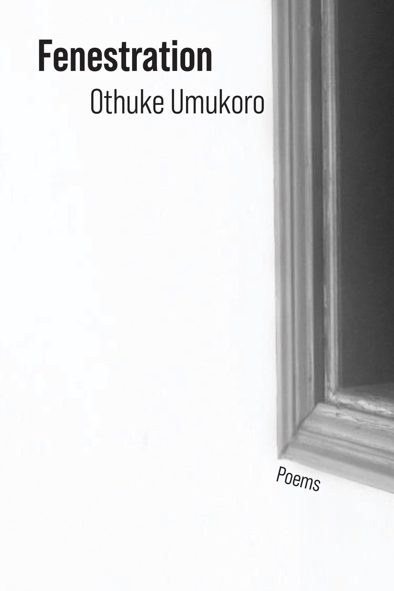 O. (@othuke__umukoro) on Twitter photo I'm chuffed to share that my debut poetry collection, FENESTRATION, which was selected by Diane Seuss, now has a cover & is ready for preorder.
Out 9/15/25—<a href="/TxReviewPress/">TRP: The University Press of SHSU</a>. If you're feeling generous, please consider pre-ordering & sharing. 😊
PRE-ORDER: tamupress.com/book/978168003… I'm chuffed to share that my debut poetry collection, FENESTRATION, which was selected by Diane Seuss, now has a cover & is ready for preorder.
Out 9/15/25—<a href="/TxReviewPress/">TRP: The University Press of SHSU</a>. If you're feeling generous, please consider pre-ordering & sharing. 😊
PRE-ORDER: tamupress.com/book/978168003…