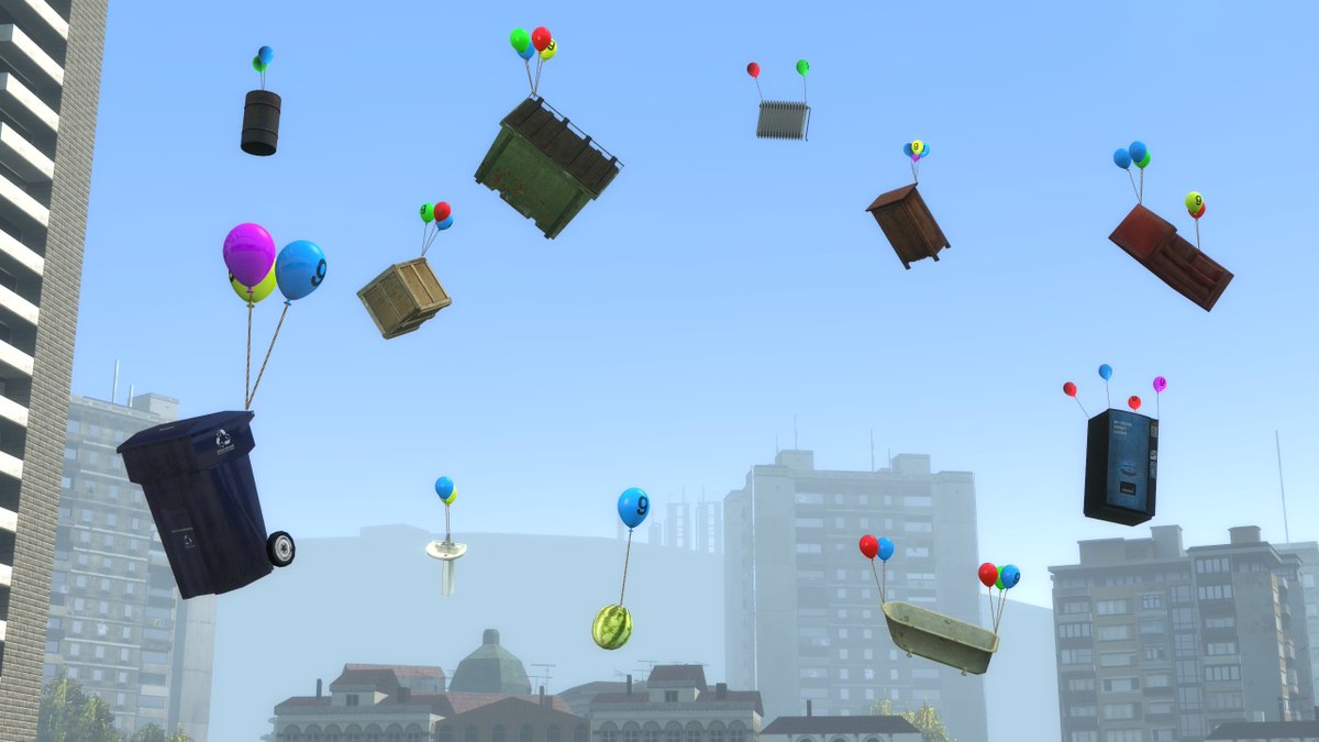 Garry's Mod, the genre-defying, physics-based sandbox game where the possibilities are endless. The only limitation is your imagination.🧠📈💥

Grab your copy here: facepunch.com/games/gmod