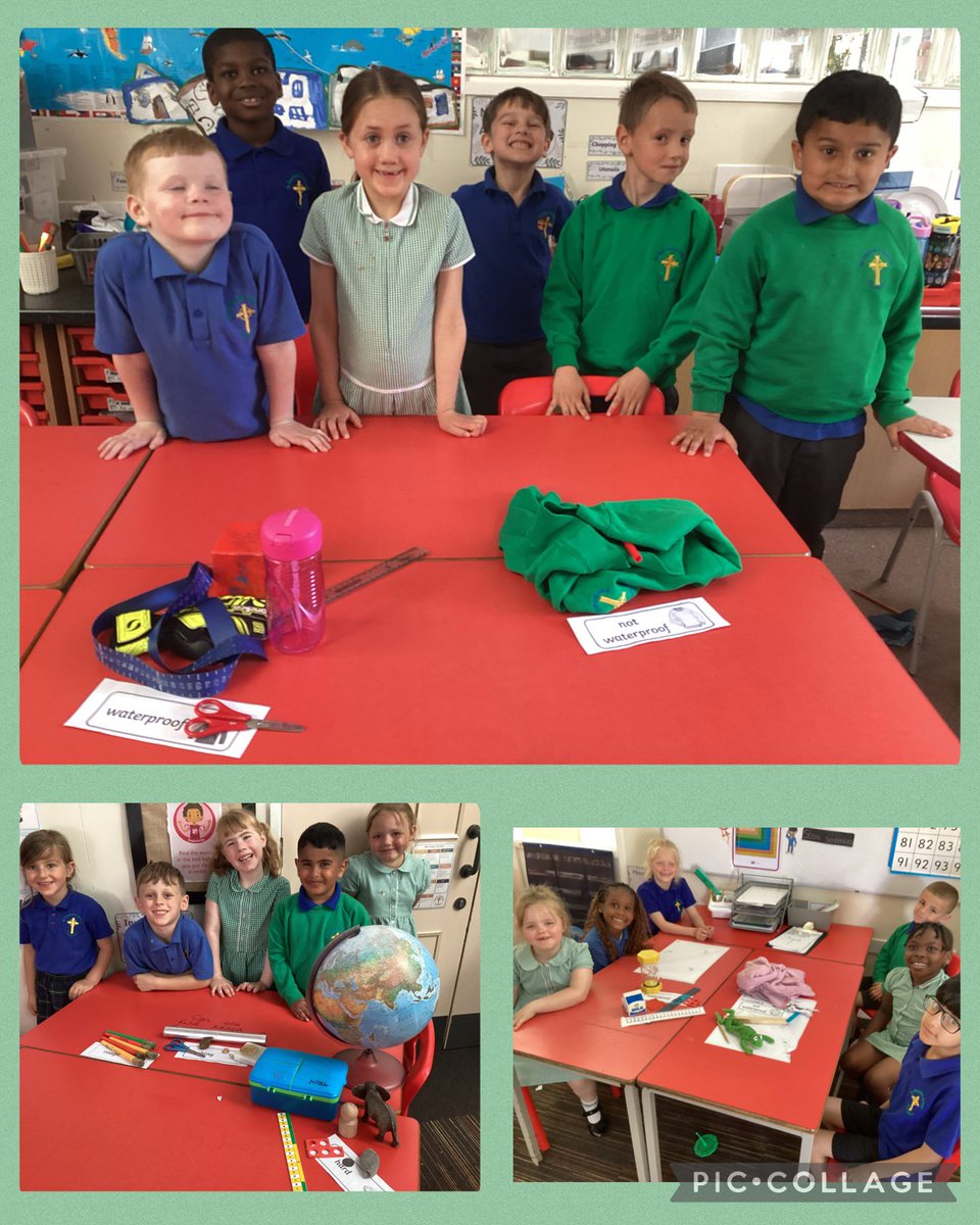 C Weall (@u2stbernadette) on Twitter photo In Science the children have begun learning about everyday materials. During our lesson the children have been working collaboratively to classify everyday material objects by their characteristics.🪨👕
<a href="/stpatsrochdale/">St Patrick's RC Primary</a> <a href="/STOC_CAT/">St Teresa of Calcutta CAT</a> In Science the children have begun learning about everyday materials. During our lesson the children have been working collaboratively to classify everyday material objects by their characteristics.🪨👕
<a href="/stpatsrochdale/">St Patrick's RC Primary</a> <a href="/STOC_CAT/">St Teresa of Calcutta CAT</a>
