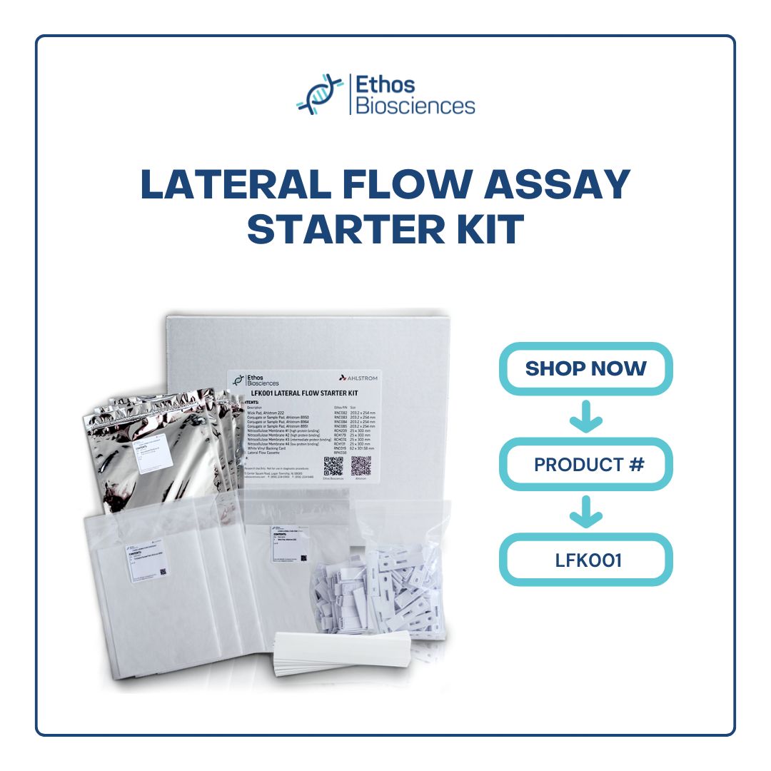 Food Allergens are a growing concern for Food Safety experts, and Lateral Flow Assays or ELISA are easy ways to identify if an allergen is present or absent. Ethos Biosciences offers ELISA reagents and LFA starter kits for your research. Bangs Laboratories, Inc. offers a variety