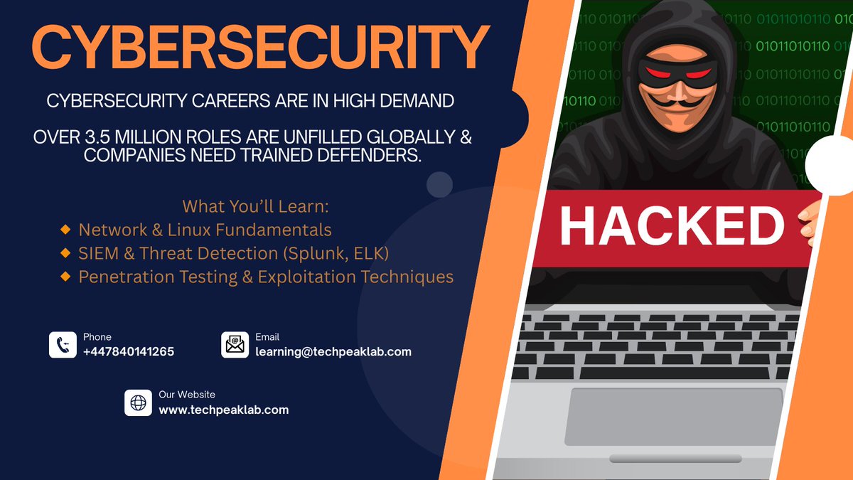 akintunero's tweet image. The next bootcamp cohort kicks off soon!
First 2 classes are FREE trial sessions — come see if it’s the right fit for you.
sign up here: techpeaklab.com/apply