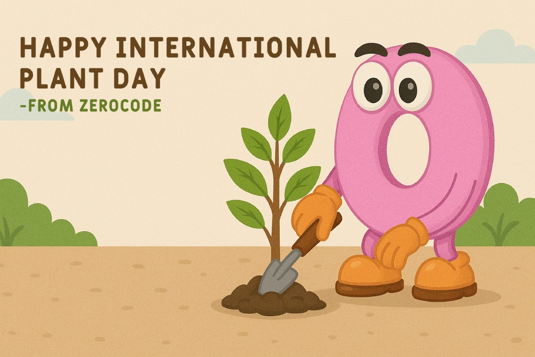 zerocodexyz's tweet image. 🌱 Happy International Plant Day! Let&apos;s grow a greener future together. - From Zerocode 📷 #InternationalPlantDay #Zerocode #PlantForThePlanet #NoCode