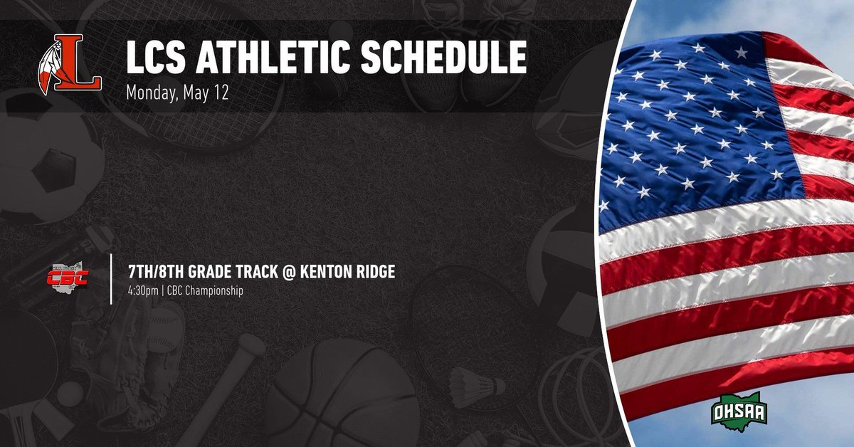 🔴 Good luck to our student-athletes competing today!

🎫 london.k12.oh.us/page/athletic-…

#GoBigRed | #LondonAthletics
