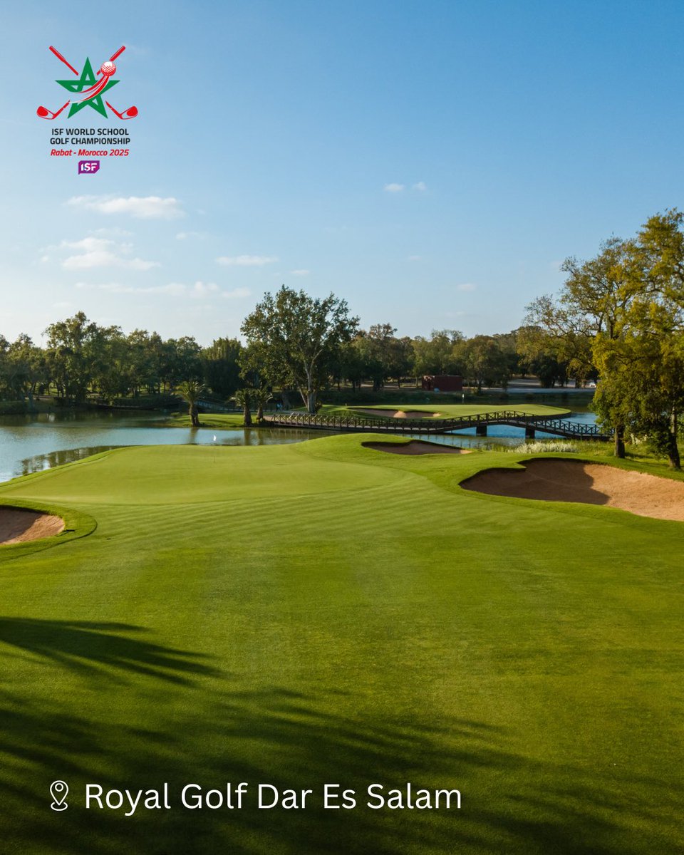 The inaugural ISF World School Golf Championship 2025 will be held July 14–21 at Royal Golf Dar Es Salam in Rabat, Morocco. Just 15 min from the capital, the 440-hectare venue features 45 holes across 3 courses in a cork oak forest.

More information on : isfsports.org
