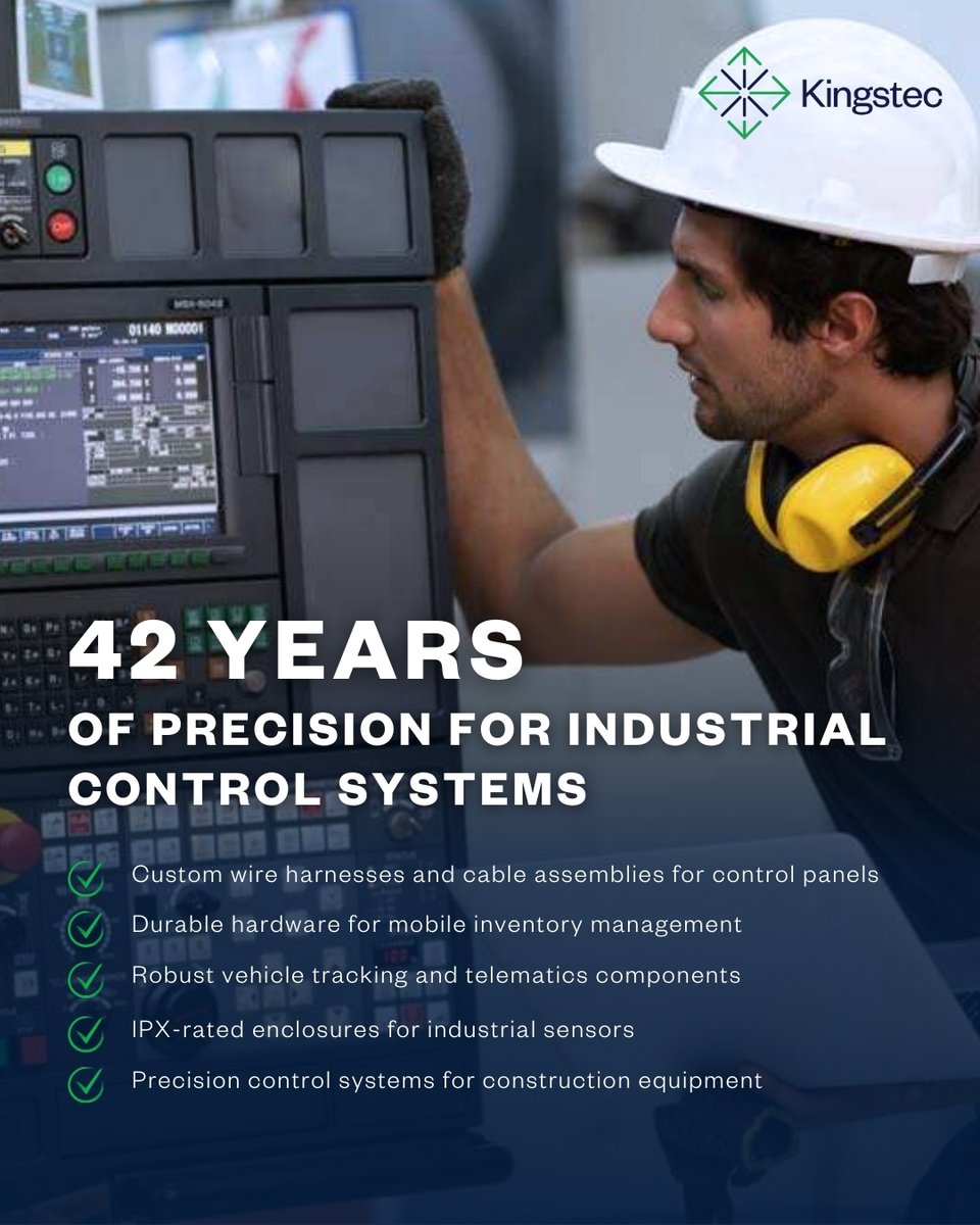 Kingstec_Tech's tweet image. Need industrial control components that combine durability with precision? Visit our website to learn how Kingstec can support your specialized industrial requirements: bit.ly/4jQShRi 

#Kingstec #Kingstectechnologies #IndustrialControls #MarketsWeServe