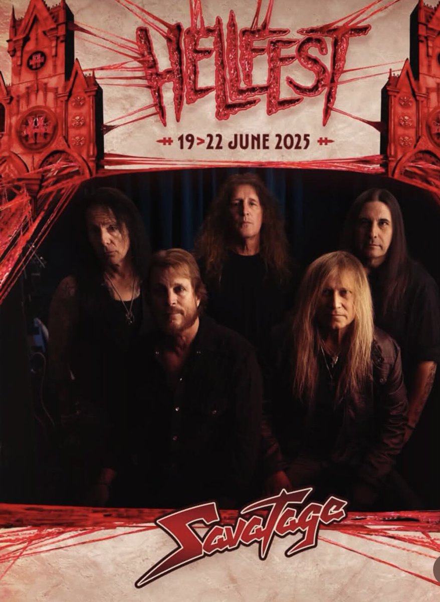 zakstevensmusic's tweet photo. Savatage - HELLFEST! June 21, 2025!
Insanity at its finest! #savatage #hellfest #insanity
#clissonfrance
#allhellsbreakingloose https://t.co/HIlwneOpLX