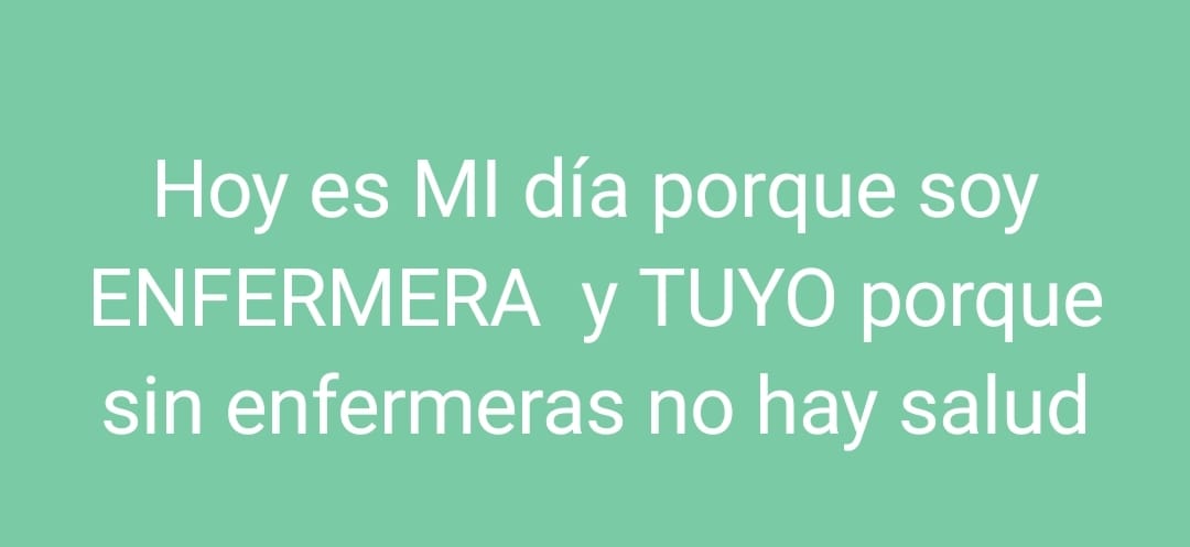 Feliz #DiaInternacionalDeLaEnfermera