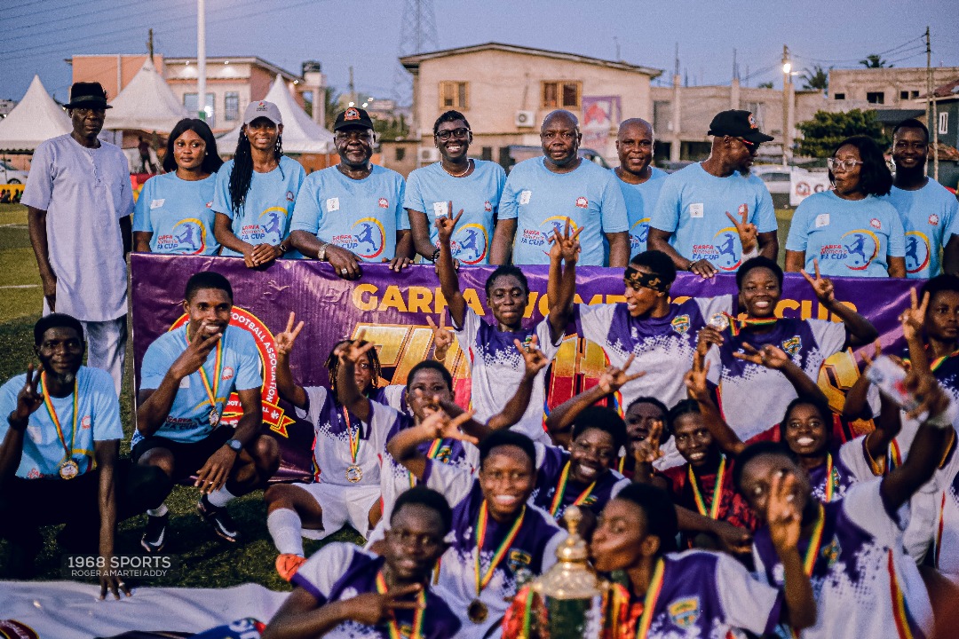 GARFA APPLAUDS OAKS LADIES MILESTONE VICTORY 

The Greater Accra Regional Football Association (GARFA) has lauded Oaks Ladies following their historic triumph in the Women’s FA Cup, marking their first-ever title in the prestigious competition.