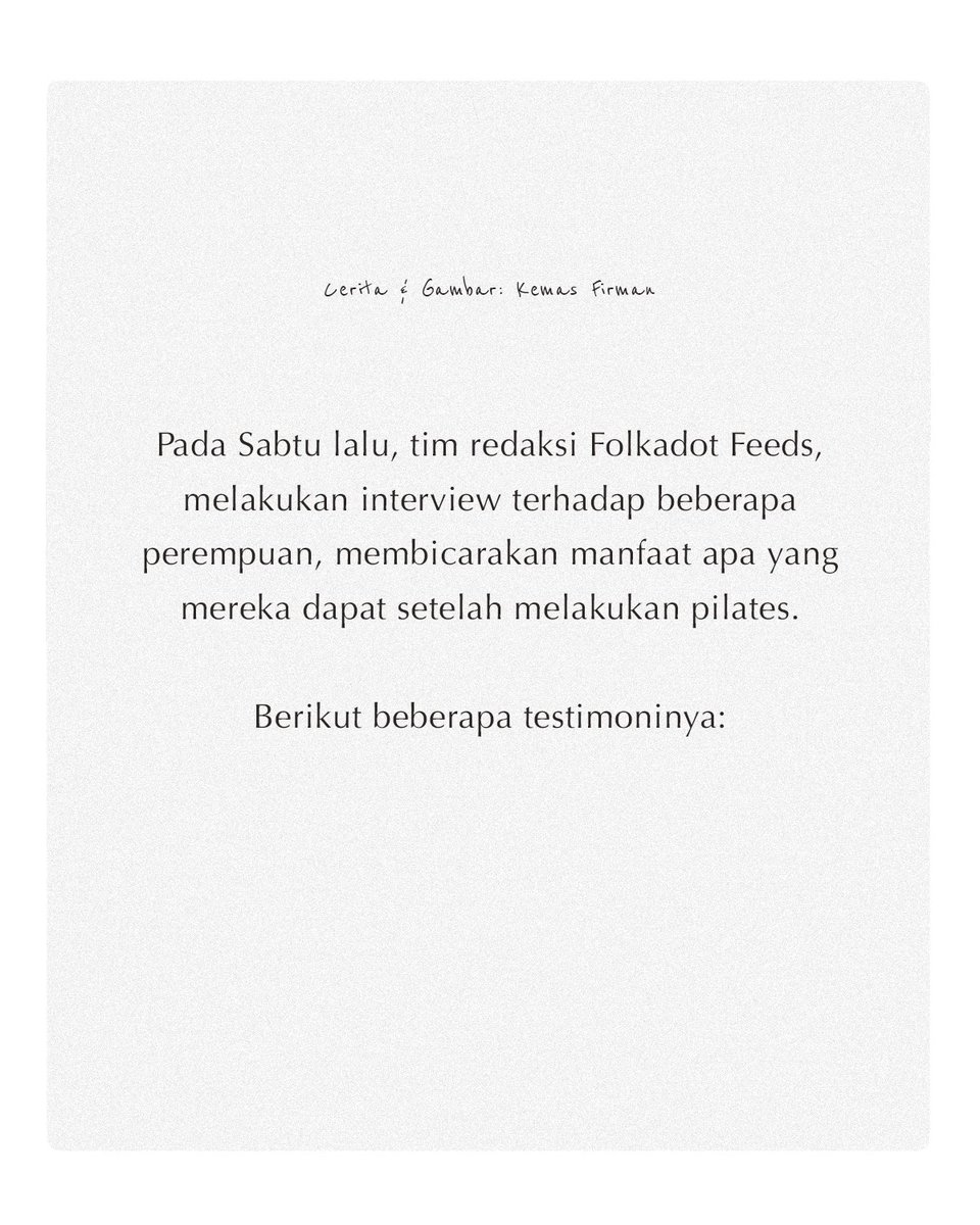 madeofkems's tweet photo. Komik strip hari ini:
Pilates yang "Menyehatkan" https://t.co/ALDw1yZER3