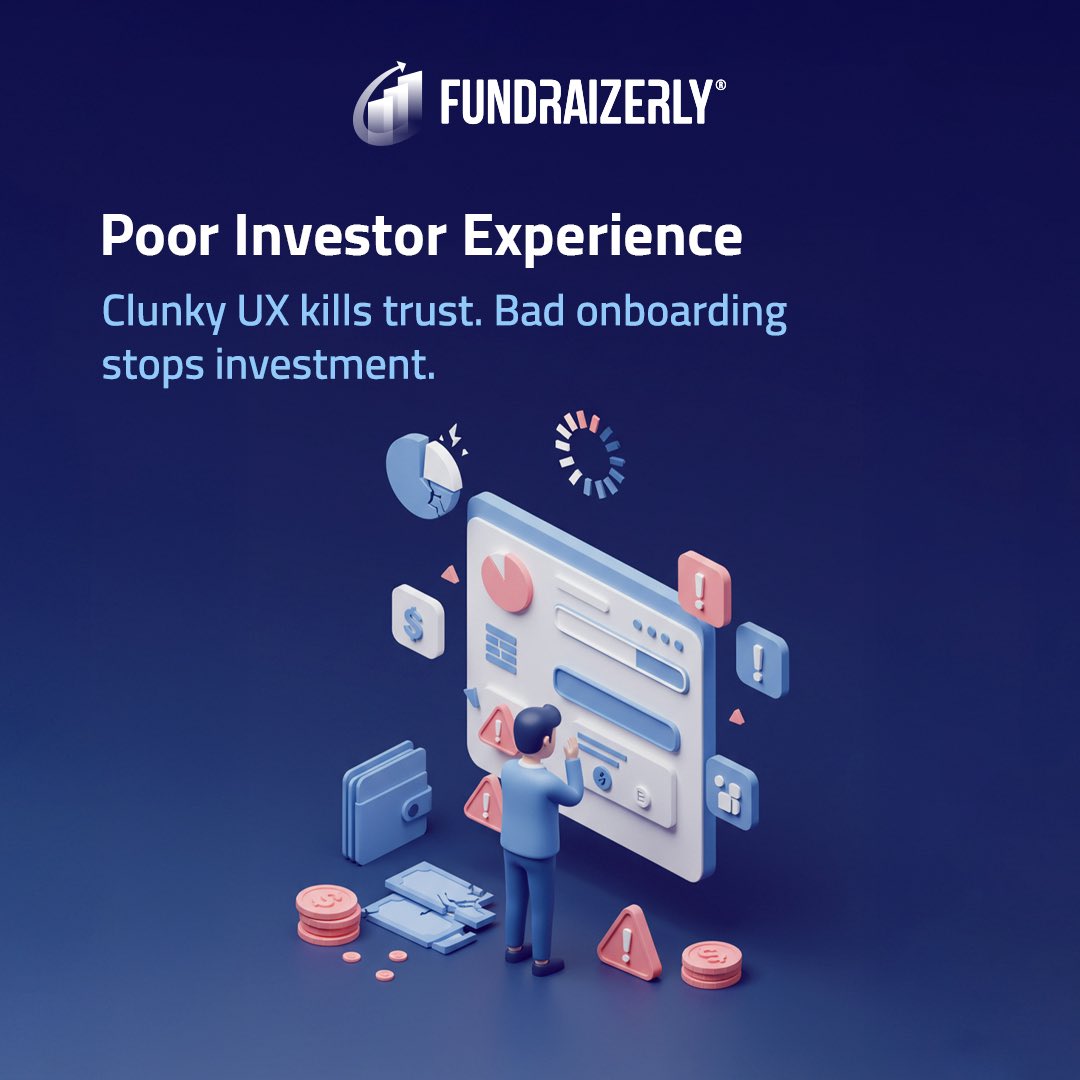 fundraizerly's tweet image. 90% of new crowdfunding platforms fail.
The reasons? 🚫 Compliance gaps. 🚫 Poor UX. 🚫 Weak tech.
✅ Fundraizerly fixes all of that — in one platform.
Launch smarter. Scale faster.

#Crowdfunding #FundraisingTech #FintechPlatform #StartupFunding #Fundraizerly