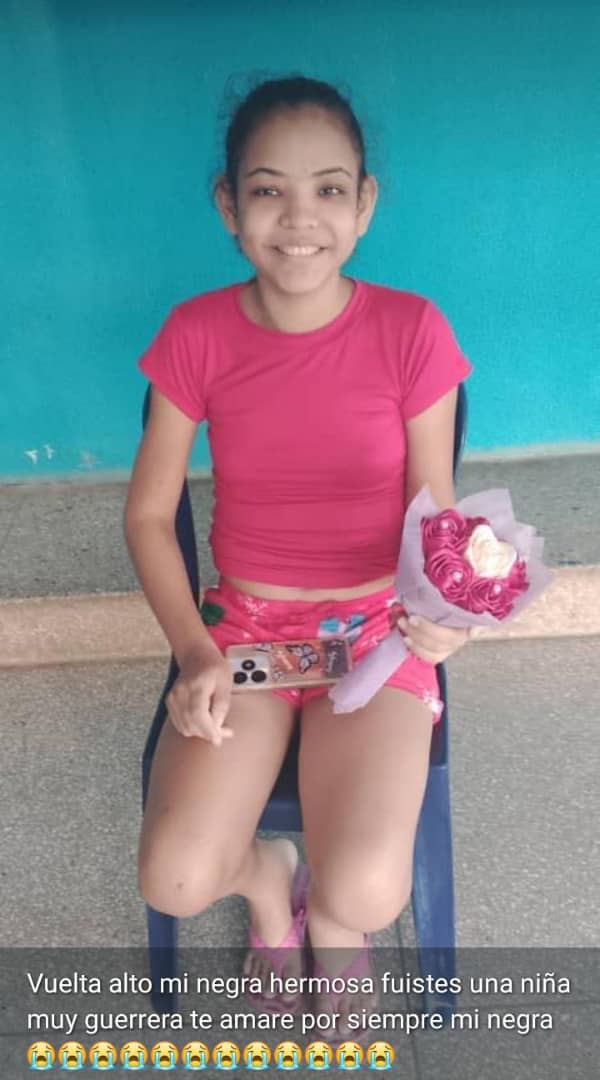 VenteDDHH's tweet image. 🚨 Fallece Ariadna Pinto, joven ex presa política que habría sido secuestrada por el régimen durante el contexto postelectoral, en Tinaquillo, estado Cojedes 

Ariadna Pinto, tenía 20 años. Desde muy pequeña sufrió de Diabetes Tipo I. A los 19 años fue diagnosticada además con…