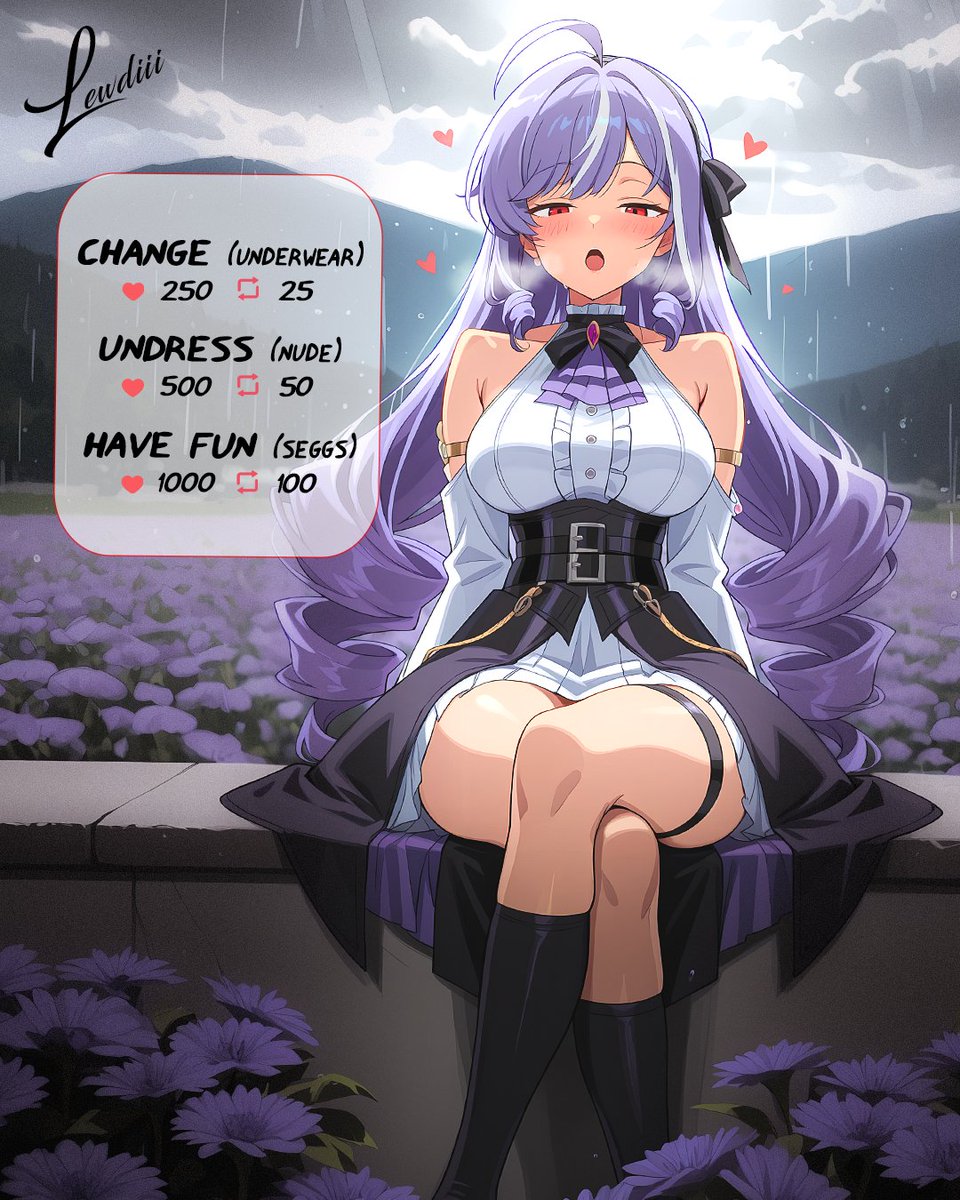 LewdiiiRewards's tweet photo. Vivian Banshee - let's do it! 💜 https://t.co/q26pxmrUa2