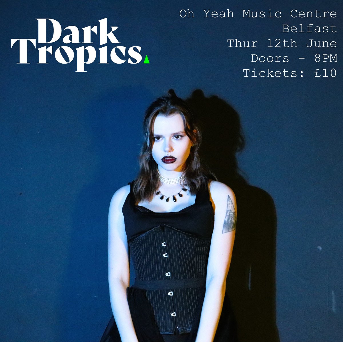 Dark Tropics (@darktropics) on Twitter photo ****BELFAST GIG NEWS****
We're absolutely delighted to announce that we'll be playing a headline show at the <a href="/OhYeahCentre/">Oh Yeah Music Centre</a> on 12th June. Buy your tickets here...
buytickets.at/lowsmokepromot… ****BELFAST GIG NEWS****
We're absolutely delighted to announce that we'll be playing a headline show at the <a href="/OhYeahCentre/">Oh Yeah Music Centre</a> on 12th June. Buy your tickets here...
buytickets.at/lowsmokepromot…