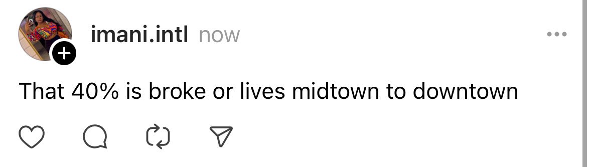 Many cities, including Detroit, will never have great transportation. This is the next age of humans and their thought process. Detroit doesn’t need transit, and when facts show that it’s needed, their response is that those people are broke or live in a particular area. 🤬👀🤯