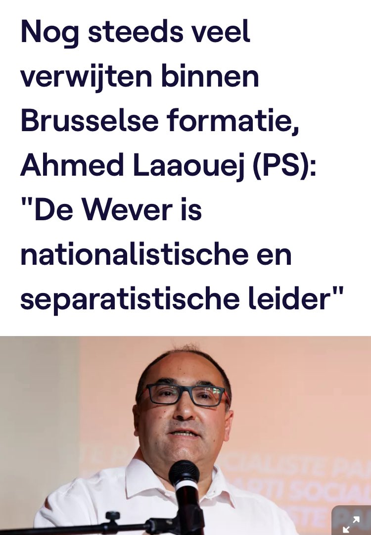 Dezelfde man die om electorale en godsdienstige redenen o.a. het verbod op ritueel slachten tegenhoudt …