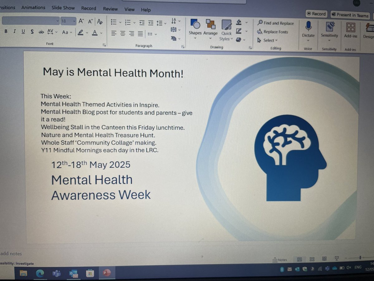 #MentalHealthAwarenessWeek at Hope Academy this week!
What does Community mean to you?