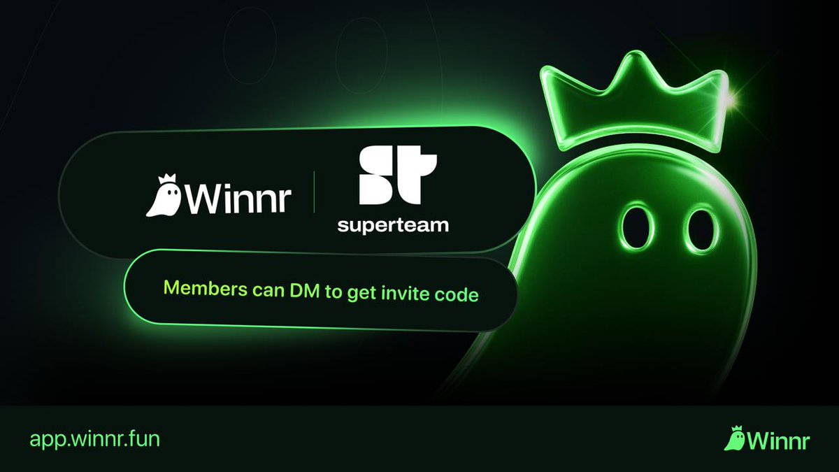 if you’re a <a href="/SuperteamIN/">Superteam India</a> member, you now have early access to <a href="/winnrdotfun/">Winnr</a> 

DM to claim your invite code

first contest is already live [devnet}