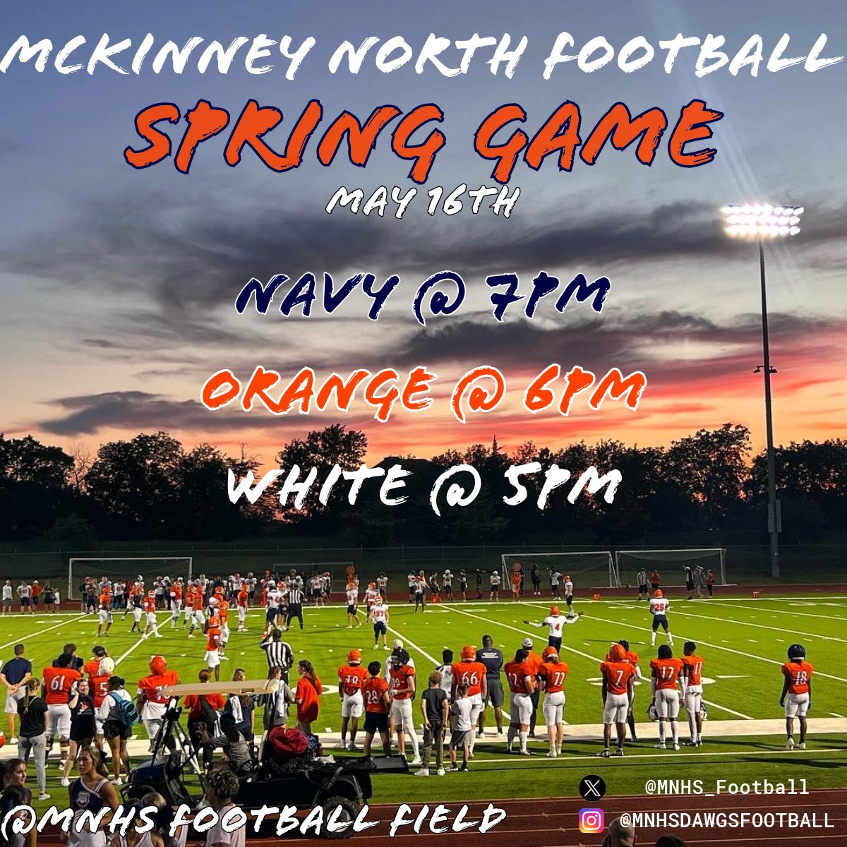 Mark your calendars for this Friday! 
Let’s Go Dawgs!!!