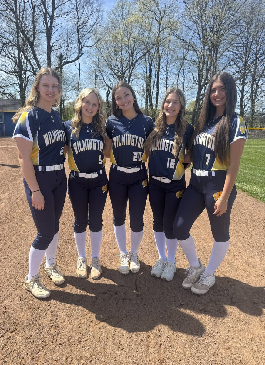 Wilmington Area Varsity Softball (@wahssball) on Twitter photo SENIOR NIGHT for our 5 awesome ladies!
Senior Announcements at 4:15P!
Game time at 4:30P against <a href="/SharpsvilleSB/">Sharpsville Softball</a>! SENIOR NIGHT for our 5 awesome ladies!
Senior Announcements at 4:15P!
Game time at 4:30P against <a href="/SharpsvilleSB/">Sharpsville Softball</a>!