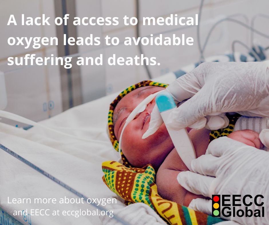 All too often, critically ill patients die due to a lack of oxygen. Recent research published in the Lancet shows that solutions for this crisis are possible and cost-effective. 
📖 Learn more about this issue and what EECC can do: buff.ly/wVWpV78