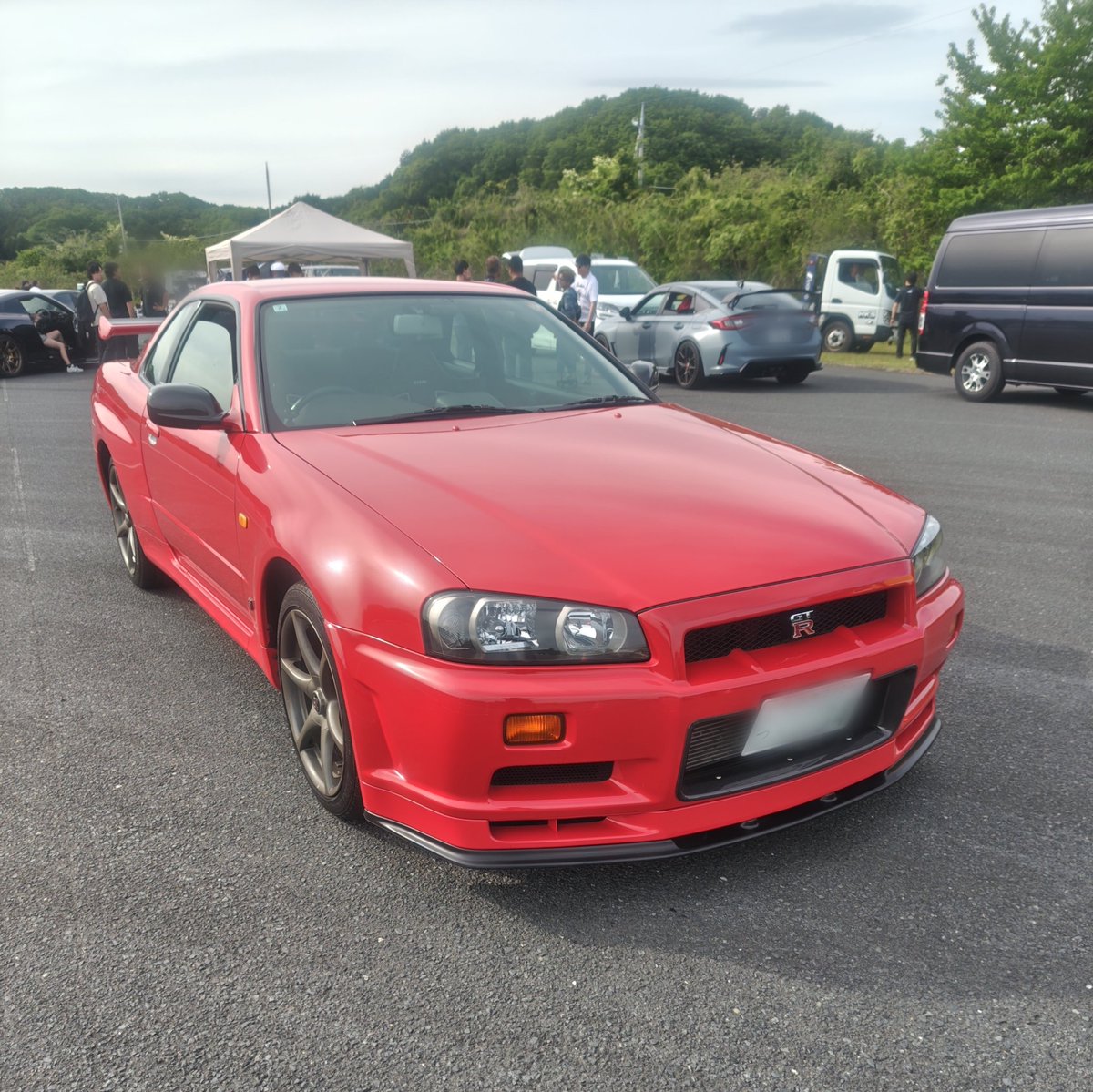 o5EMBZYSq0fusbj's tweet photo. AxII2025ゼロヨンイベントに
GT-R34で参加しました。初めてゼロヨンを経験しましたが、めちゃ楽しかったです。あま猫さんや他の参加者の方達とクルマ談義に花が咲きました。AxII関係者様!ありがとうございました。
#Axll2025 https://t.co/9BJjESlY4z
