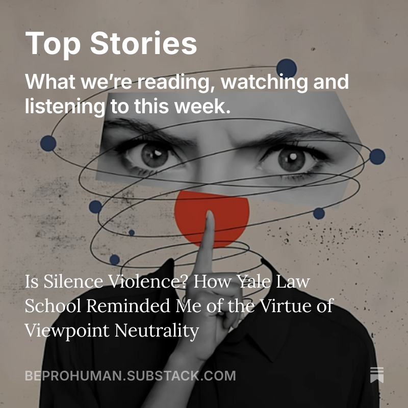 -Learning from Trump: Turning controversy into civic curiosity.
-The best educational reform we’re ignoring: Recess.
-'Depolarization dictionary' to rectify semantic blind spots.
-Japan’s izakayas: A joyful alchemy of food, drink, and social capital.

beprohuman.substack.com/p/top-stories-…