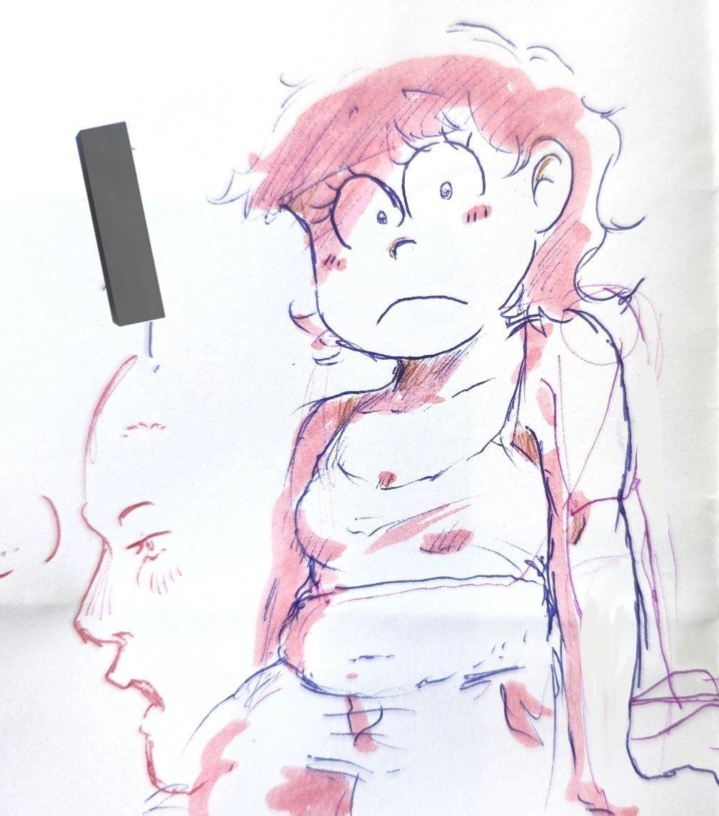 drew her during an exam
