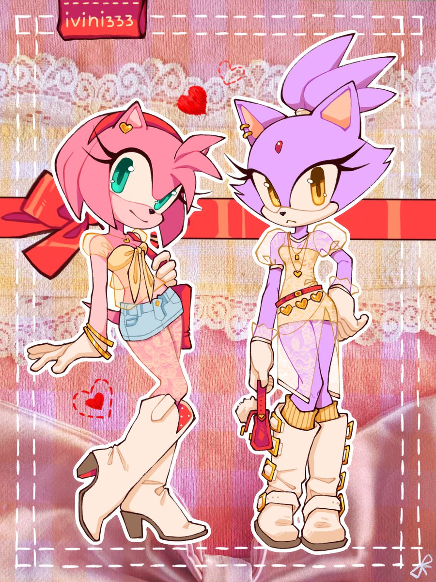 Experimenting with some spring outfits #amyrose #BlazeTheCat