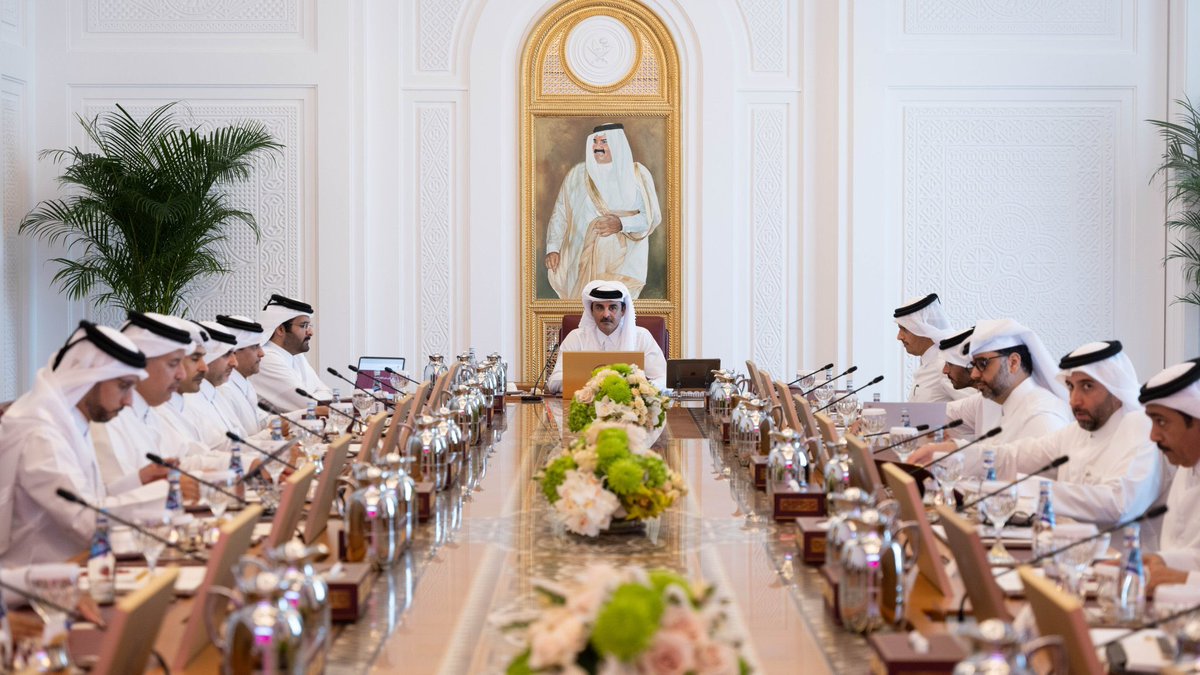 صاحب السمو ، رئيس المجلس الأعلى للشؤون الاقتصادية والاستثمار، يترأس الاجتماع الثاني للمجلس لعام 2025، وذلك بالديوان الأميري. 

#جريدة_الوطن_القطرية 
#الدوحة #قطر