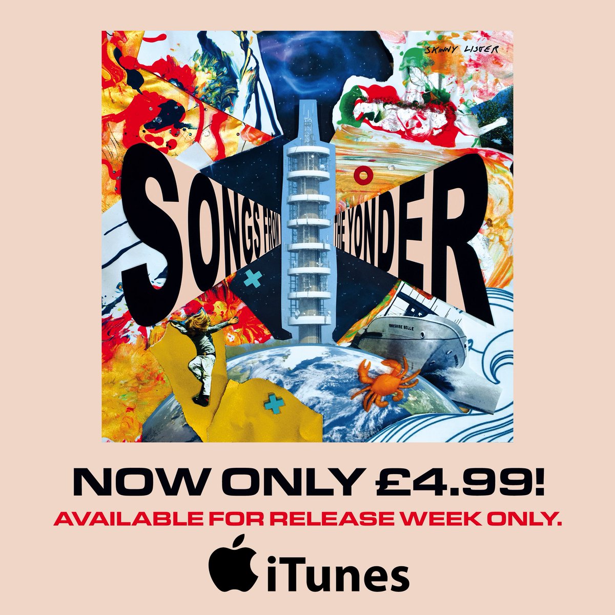 ☀️ Having great fun out on the road promoting ‘Songs From The Yonder’ – and looks like we might do well in a few charts this week too. 🙏❤️

+ heads up folks - we’re dropping the price of the album on iTunes for this week only. Just £4.99.! 

Grab here 👉 music.apple.com/gb/album/songs…
