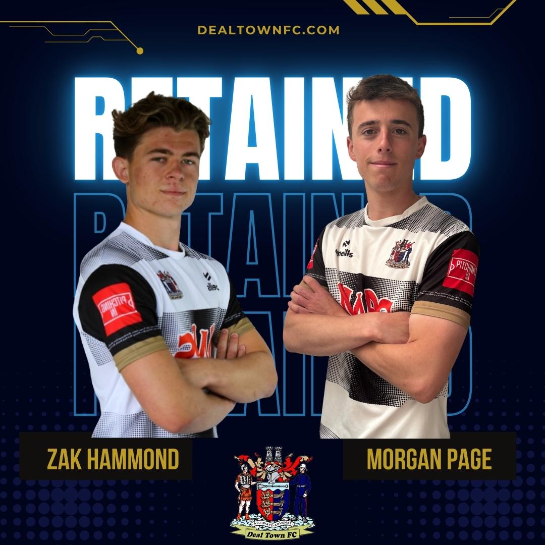 DealTownFC's tweet image. ✍🏻| RETAINED

What an impact these two had last year, establishing themselves firmly in the first team!

It's great to confirm that Zak Hammond and Morgan Page will remain with us for the 25/26 season.

One more to go...

#COYH ⚫⚪