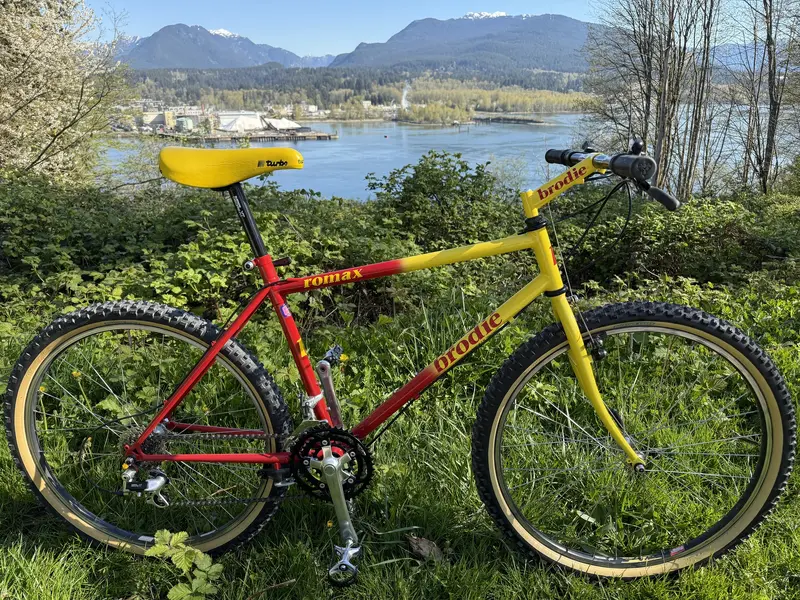 retrobike's tweet image. Canuckbiker's 1988 Brodie Romax is the April 2025 Bike of The Month dlvr.it/TKjfnB #vintagemtb #retromtb #retrobike