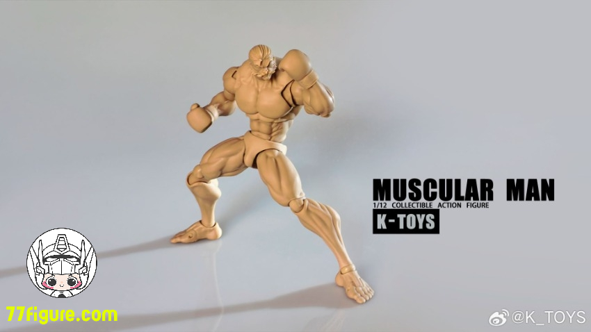 77figure's tweet photo. [予約商品] K Toys 1/12 KT01 強く筋肉質 可動男性素体 ブラウン バージョン
素材：ABS
全高：6.6cm / 2.6''
全額未定
--------
👇詳細・アップデートのリンク👇
https://t.co/DvqXN7h1SO

#KToys #KT01 #可動素体 #素体 #男性素体 #可動フィギュア https://t.co/4ySMkdSnJH