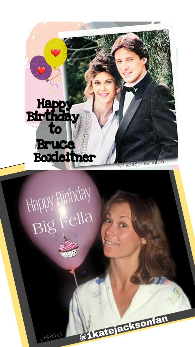 Happy Birthday to the Big Fella himself  <a href="/boxleitnerbruce/">Bruce Boxleitner</a> 
#katejackson #bruceboxleitner