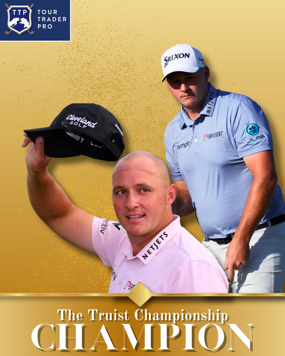 TraderTour's tweet image. Sepp Straka takes the Truist Championship! 🏆🇦🇹
If you were trading on Tour Trader Pro, you saw his stock soar 📈
Big wins on the course mean big moves in the market, were you in early?

Join the action: Tourtraderpro.com
#SeppStraka #TruistChampionship #TourTraderPro