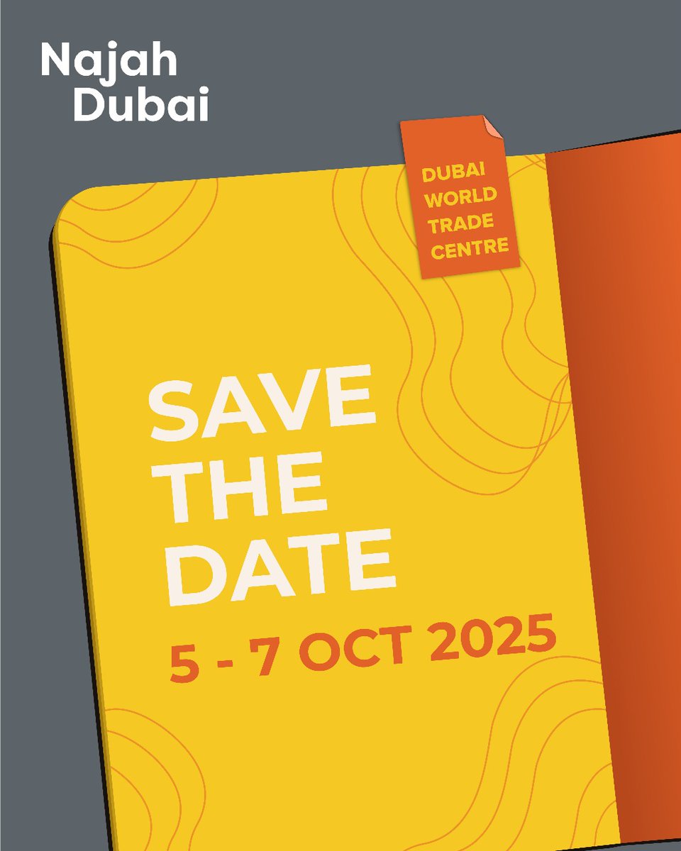 🎓 Dubai, your future starts here!​

Explore universities from around the world, discover scholarship options, and find the perfect course for you, all under one roof at Najah Dubai.​
​
 📅 5 – 7 October 2025 | 📍 Dubai World Trade Centre​

 #NajahDubai #NajahDubai2025 #NajahExpo
