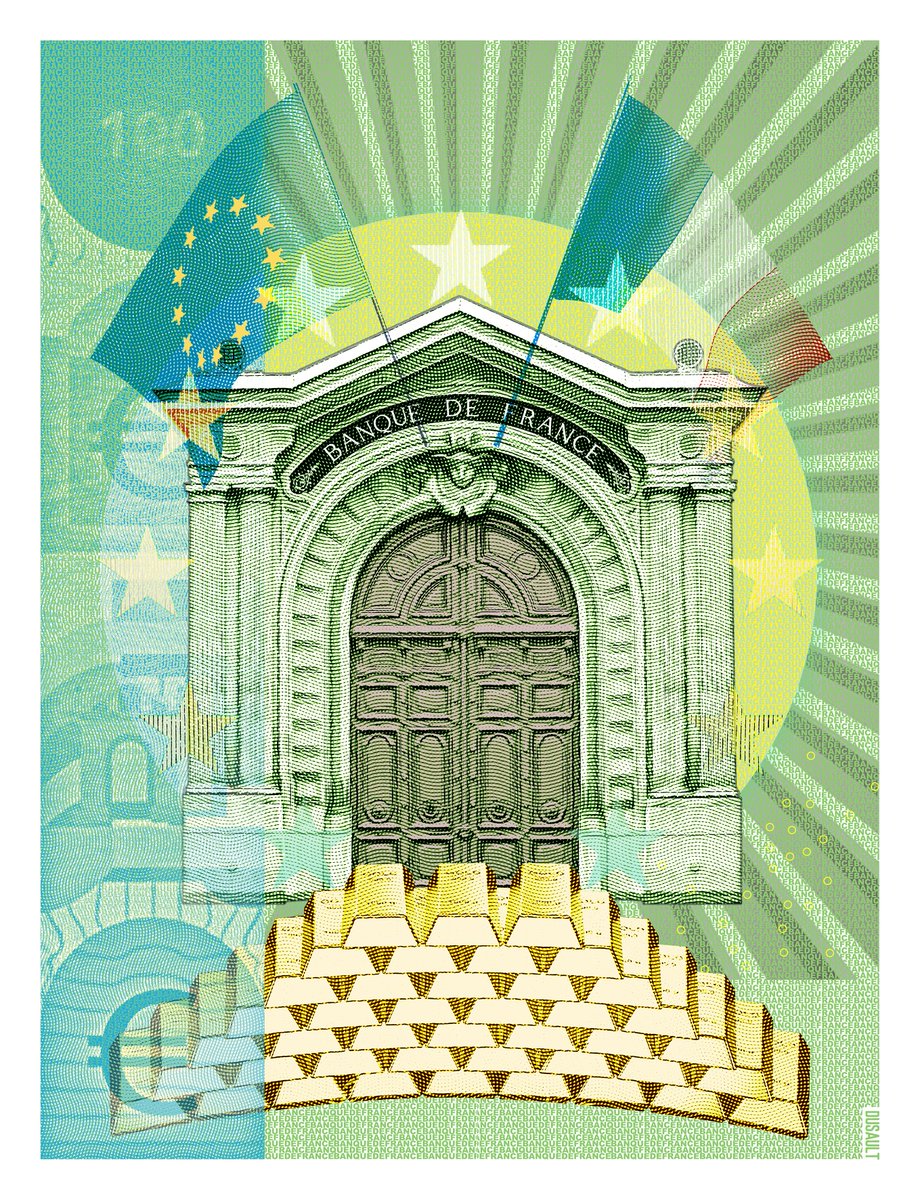 L'Hémicycle (@lhemicycle) on Twitter photo 💰 La <a href="/banquedefrance/">Banque de France</a>, coffre-fort de la nation
Avec ses 9 300 collaborateurs, ses 95 succursales dans l’Hexagone et ses 2 436 tonnes d’or conservées dans la Souterraine, vaste galerie située à 25 mètres sous son siège parisien, la Banque de France participe à la définition de la 💰 La <a href="/banquedefrance/">Banque de France</a>, coffre-fort de la nation
Avec ses 9 300 collaborateurs, ses 95 succursales dans l’Hexagone et ses 2 436 tonnes d’or conservées dans la Souterraine, vaste galerie située à 25 mètres sous son siège parisien, la Banque de France participe à la définition de la